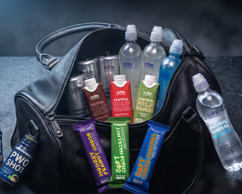Star Nutrition. Fyll p&aring; med v&aring;ra Grab & Go-produkter, enkel energi och protein, alltid n&auml;ra till hands
